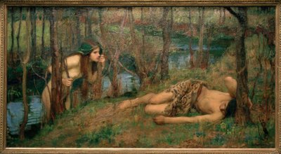 A Naiad by John William Waterhouse
